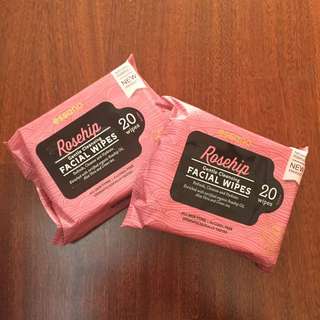 Essano Rosehip Gentle Cleansing Facial Wipes
