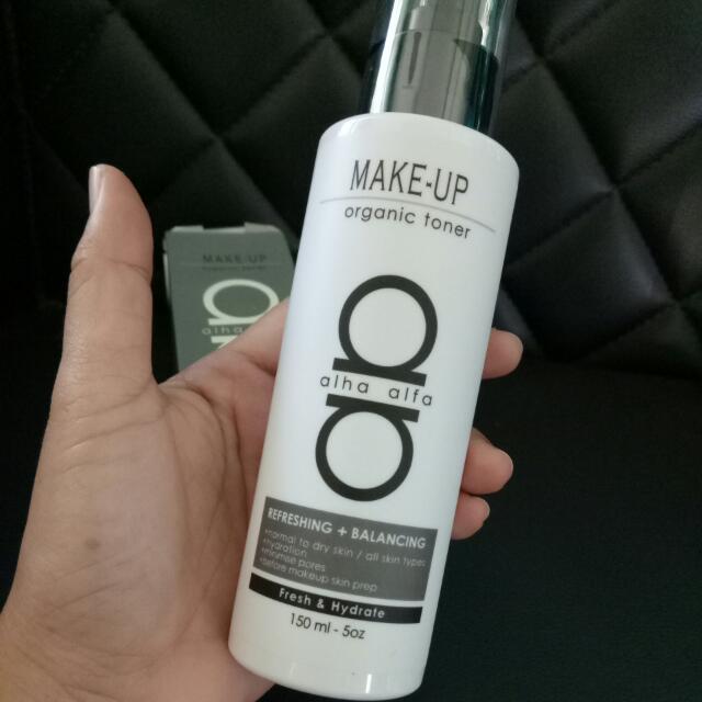 Alhaalfa Organic Toner Rm95 Free Postage Sm Sabah Sarawak Add Rm5 Health Beauty Makeup On Carousell