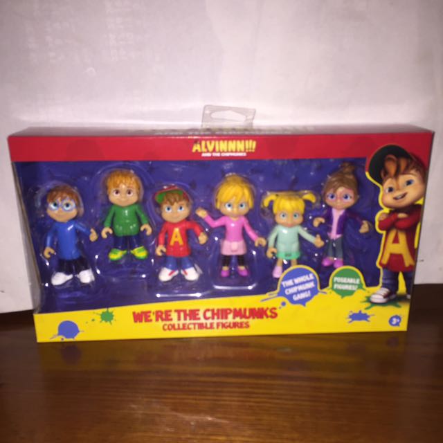Alvin and the chipmunks hot sale collectible figures