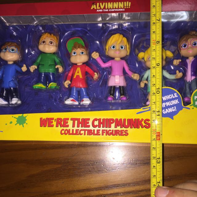 Chipmunks figurines clearance