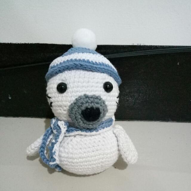 Amigurumi Boneka Rajut Anjing Laut Design Craft Handmade Goods Amigurumi Boneka Rajut Anjing Laut Design Craft Handmade Goods