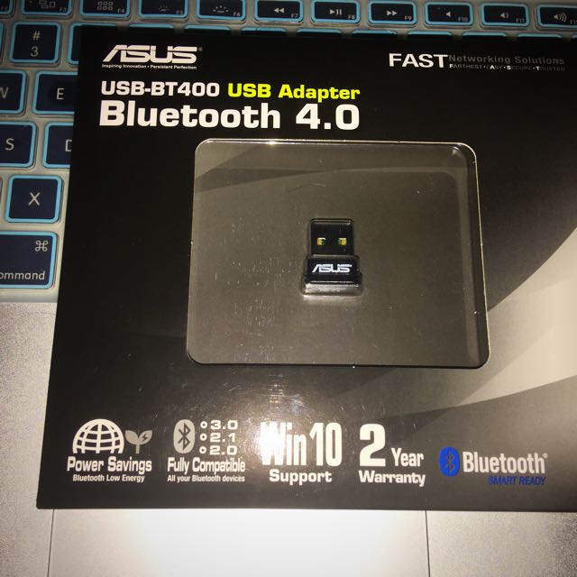 Asus Bt 400 Usb Adapter Bluetooth Electronics Computer Parts Accessories On Carousell