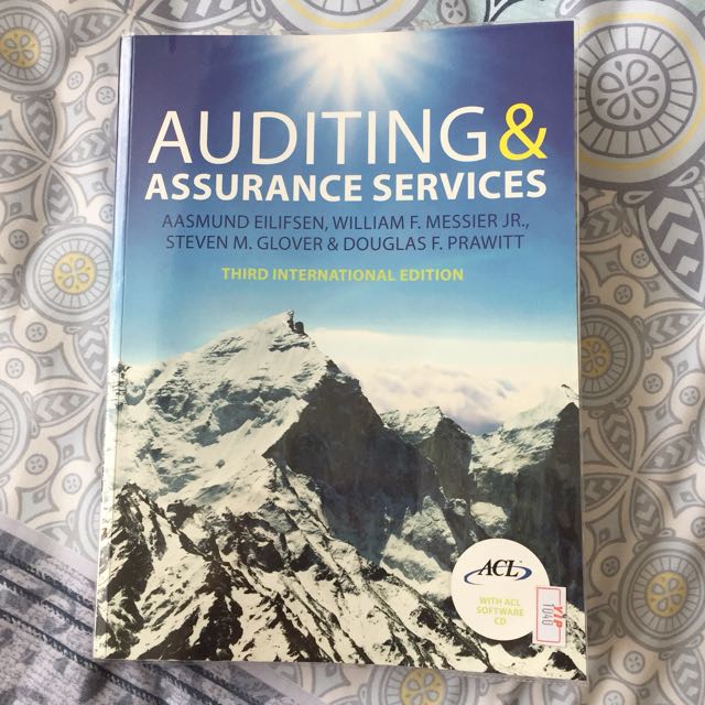 Bavahlmarp Auditing And Assurance Services Aasmund Eilifsen Et Al