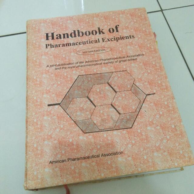 Buku Farmasi Handbook Of Pharmaceutical Excipients Edisi 2 Buku Alat Tulis Buku Pelajaran Di Carousell