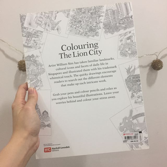 Coloring The Lion City, Hobbies & Toys, Stationery & Craft, Art ...