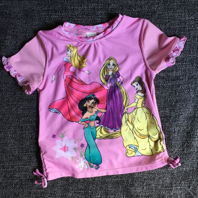 disney princess rash guard