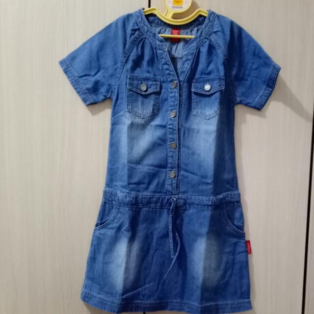 Dress Jeans Anak Cewek Cool Girl Ori Babies Kids Girls