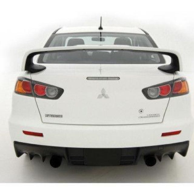Evo X Original Stock Spoiler, Car Accessories on Carousell