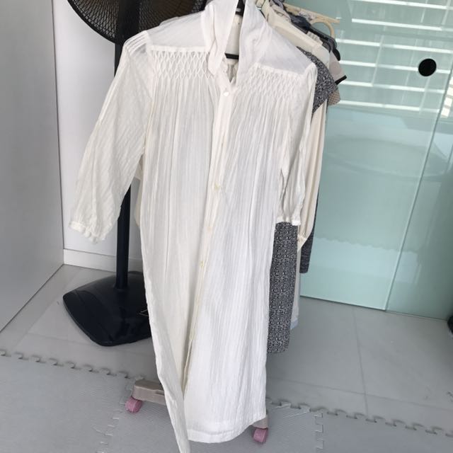 From Japan Natural Beauty White Shirt Dress Women S Fashion