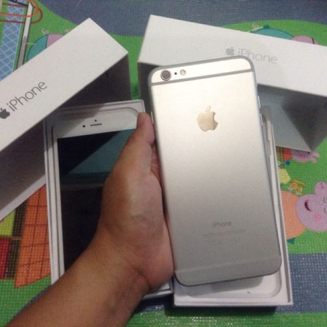Iphone 6plus 16gb Silver White (Category: iPhone 6 Series) located in Manila. Submitted by faye31 (Listing ID 119405490, Image 1). Description: .