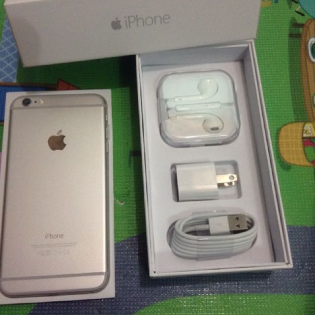 Iphone 6plus 16gb Silver White (Category: iPhone 6 Series) located in Manila. Submitted by faye31 (Listing ID 119405490, Image 3). Description: .