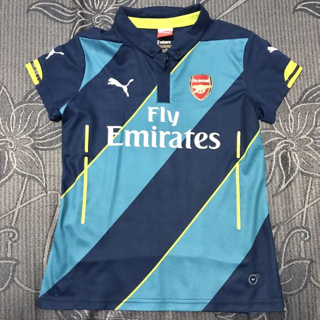 Jersey Arsenal By Puma Grade Ori Size S Fesyen Wanita Pakaian Wanita Di Carousell