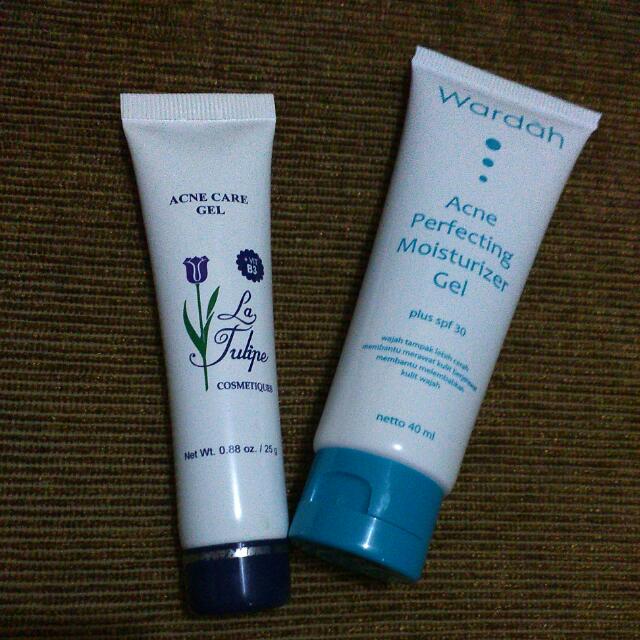 la tulipe acne care gel