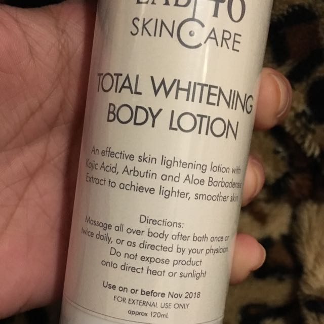 LAB 46 Skincare Total Whitening Body Lotion on Carousell