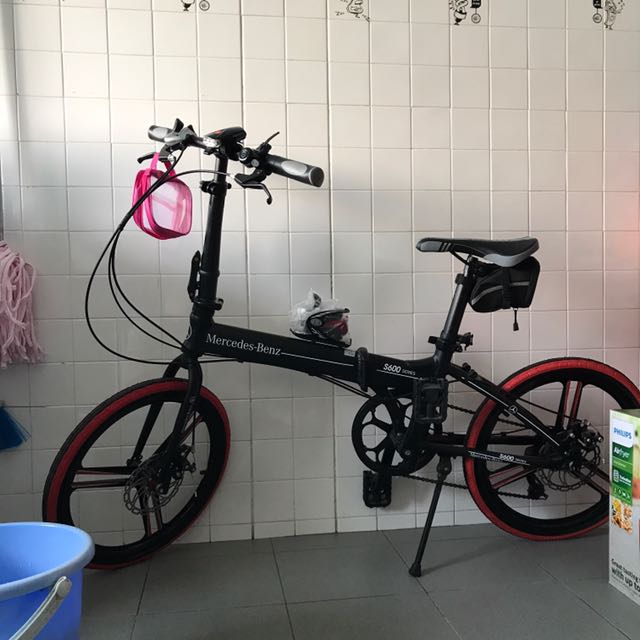 mercedes folding bike