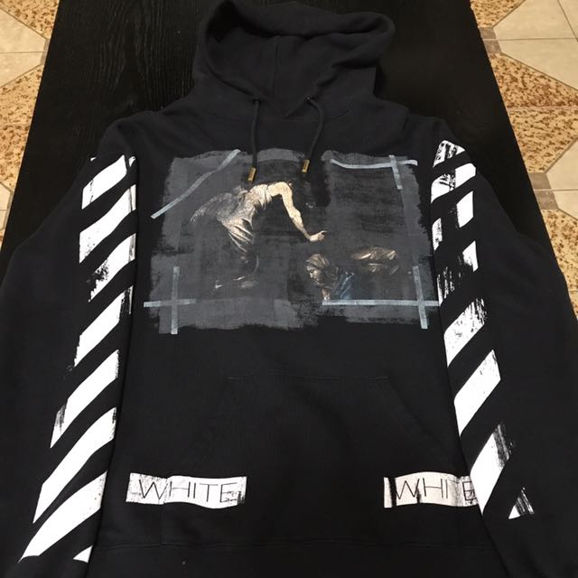 Off white sales annunciation hoodie