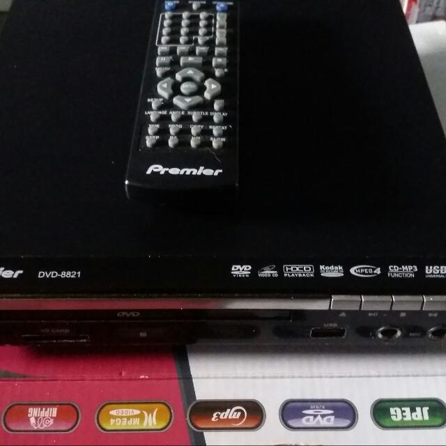 PREMIER DVD8821, TV & Home Appliances, TV & Entertainment