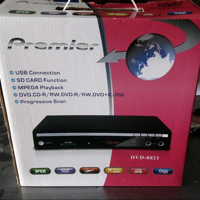 PREMIER DVD8821, TV & Home Appliances, TV & Entertainment