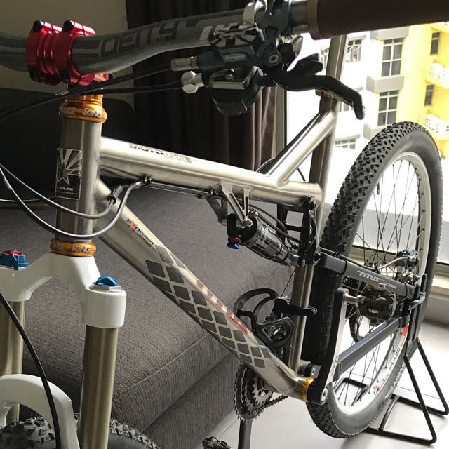 titus titanium mountain bike