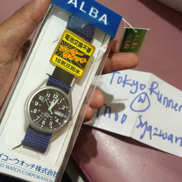 Alba solar watch deals