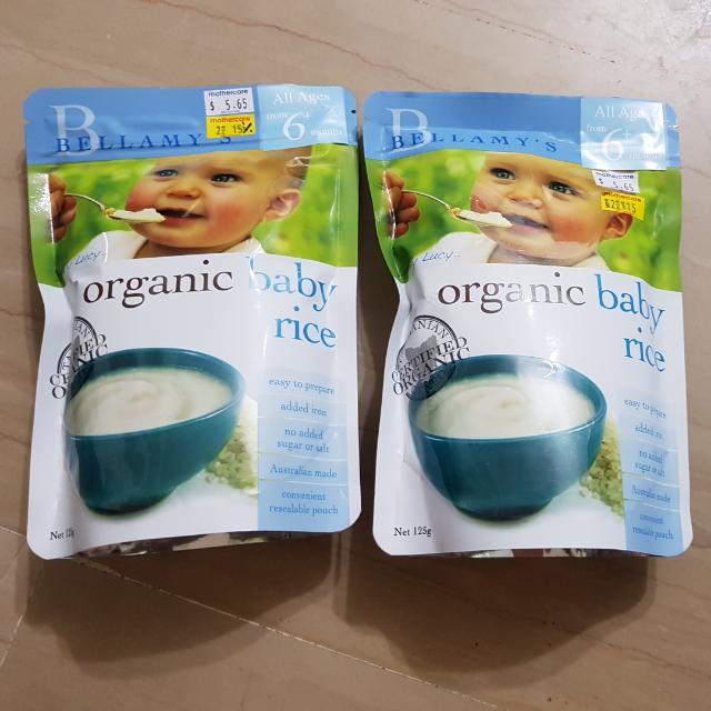 bellamy organic cereal