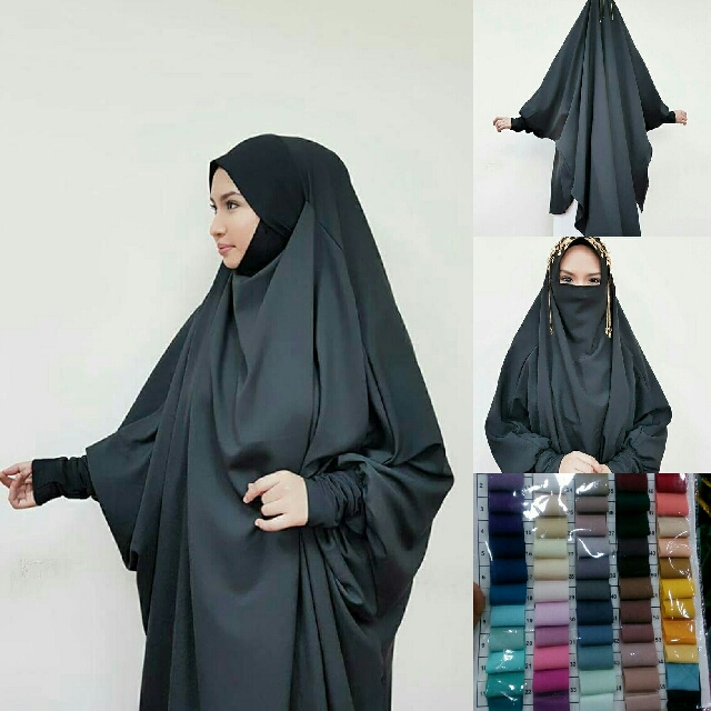 Chador And French Jilbab Women S Fashion Muslimah Fashion On Carousell