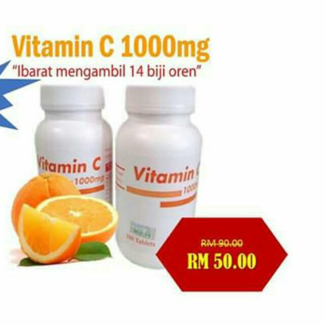 Free Postage Vitamin C Pahang Pharma 1000mg Rm50 Health Beauty Skin Bath Body On Carousell
