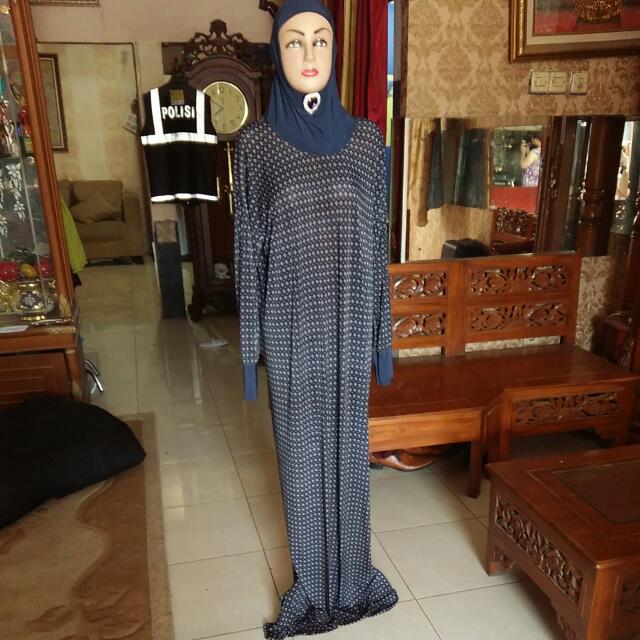 Gamis Bergo Langsung Jilbab Nempel Women S Fashion Muslim Fashion