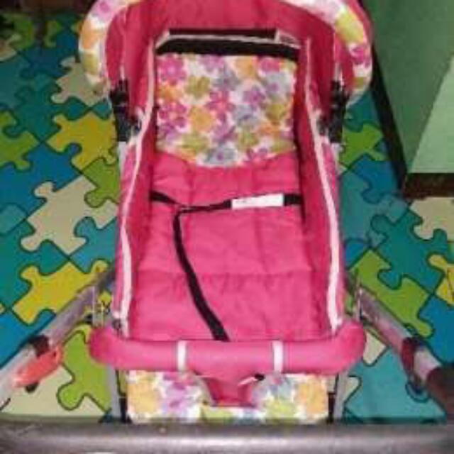 giant carrier stroller pink