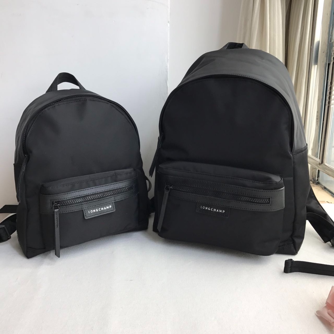 le pliage black backpack