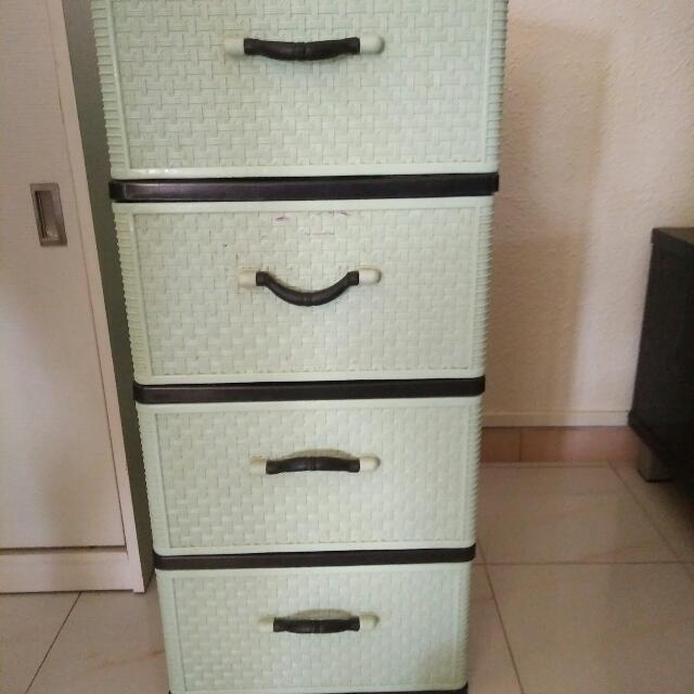 Plastic Drawers Wardrobe Furniture Shelves Drawers On Carousell