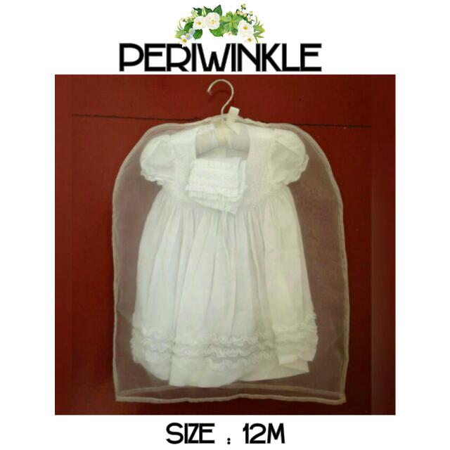periwinkle christening clothes