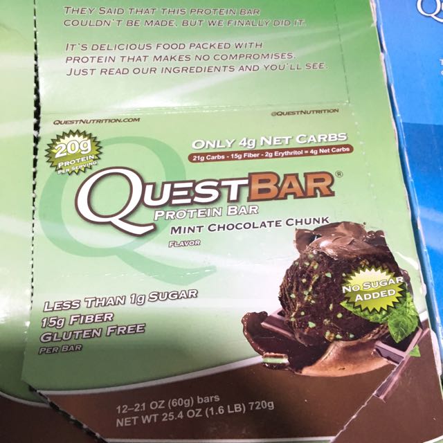 Questbar protein Bar Clearance!, Food & Drinks, Packaged & Instant Food on Carousell