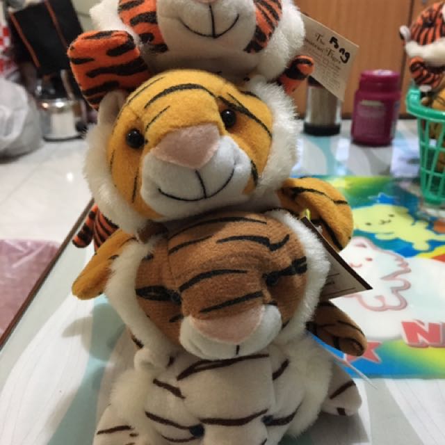 esso tiger soft toy