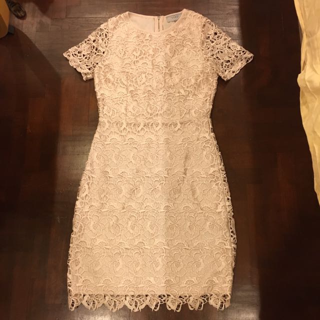 coast pink lace dress