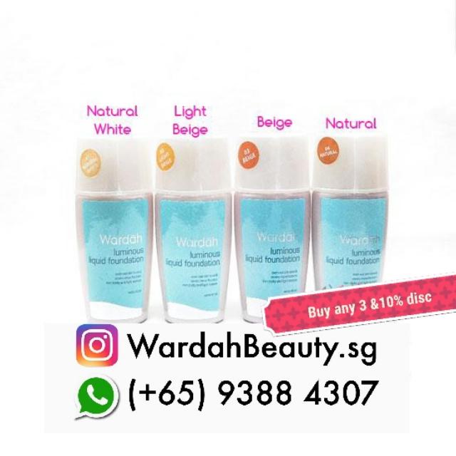 wardah luminous foundation