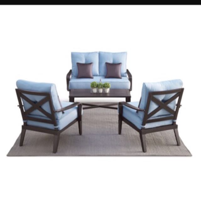 Whole Home San Marino Conversation Patio Set Home Furniture On Carousell