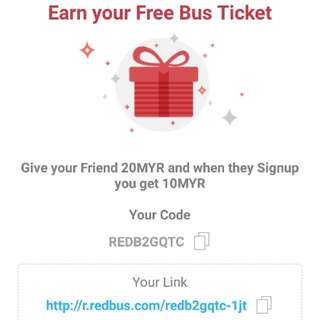 Redbus referral code for new sales user