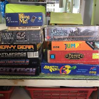 Assortment Of New Board Games