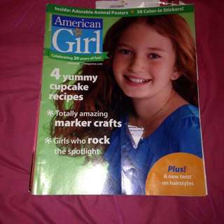5 American Girl Magazines