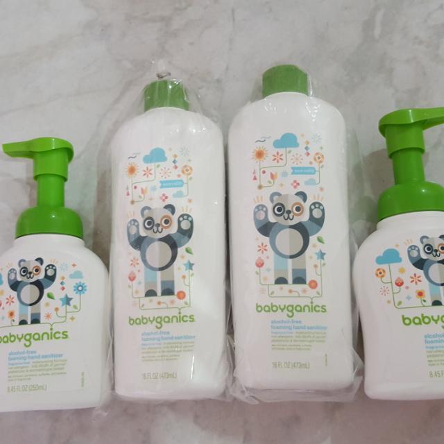Babyganics sanitizer refill on sale