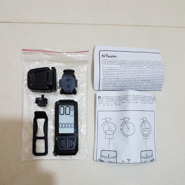 B Twin 500 Bicycle Speedometer Sports Equipment Bicycles Parts Bicycles on Carousell