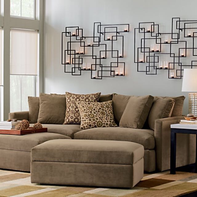 Circuit Metal Wall Candle Holder ( Crate&Barrel), Furniture & Home