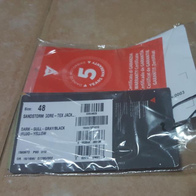 Dainese online sandstorm jacket