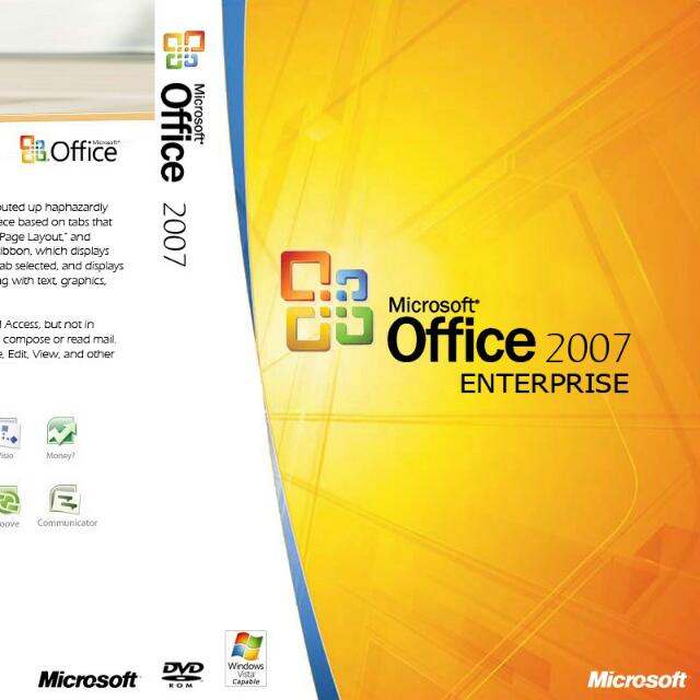 Dvd Ms Office 2007 Enterprise License Key Electronics