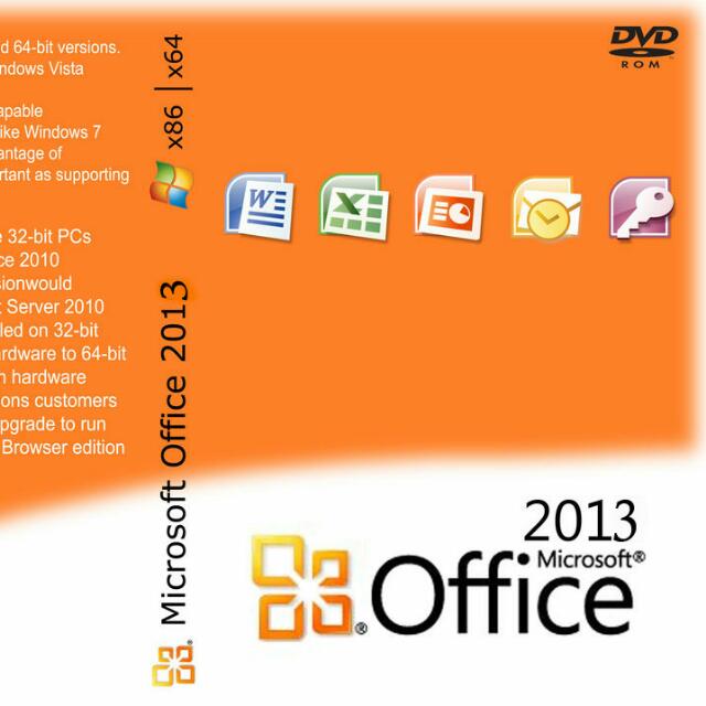 Dvd Ms Office 2013 License Key Electronics Computer Parts