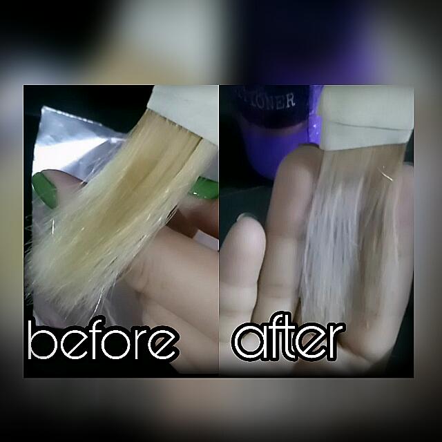 Hair Toner Purple Conditioner On Carousell