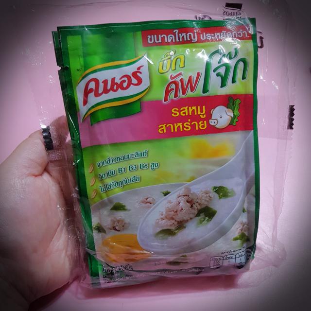 Knorr Jok Pork Rice Porridge 55g Instant Jasmine Rice