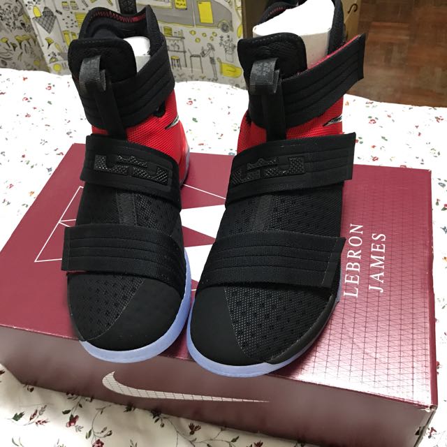 Lebron Soldier X bred Men s Fashion Footwear Sneakers on Carousell