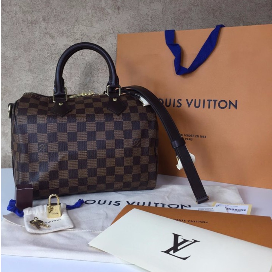 LV speedy bandouliere 25, Luxury, Bags & Wallets on Carousell
